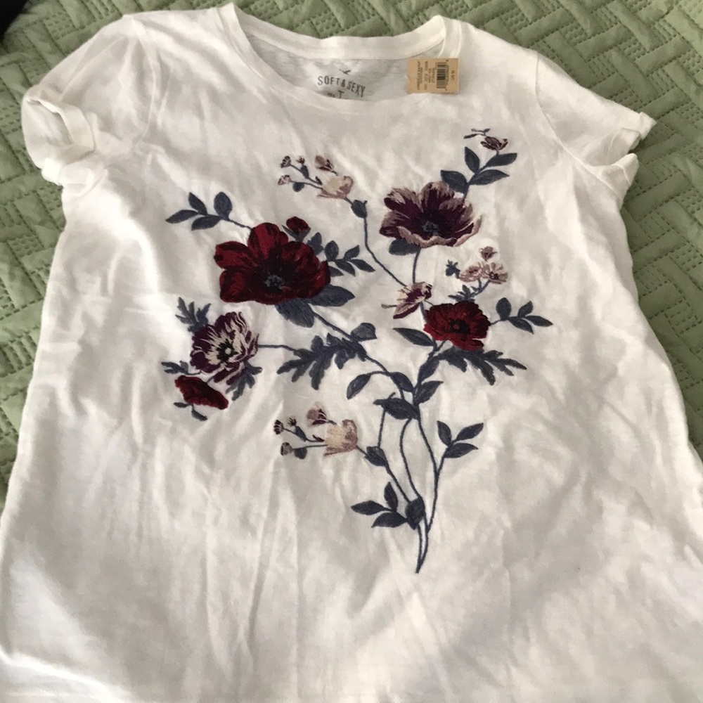 Embroidered t shirt